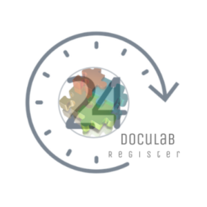 logotipo doculab register